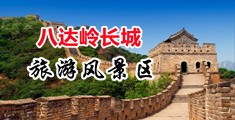 欧美女插插中国北京-八达岭长城旅游风景区